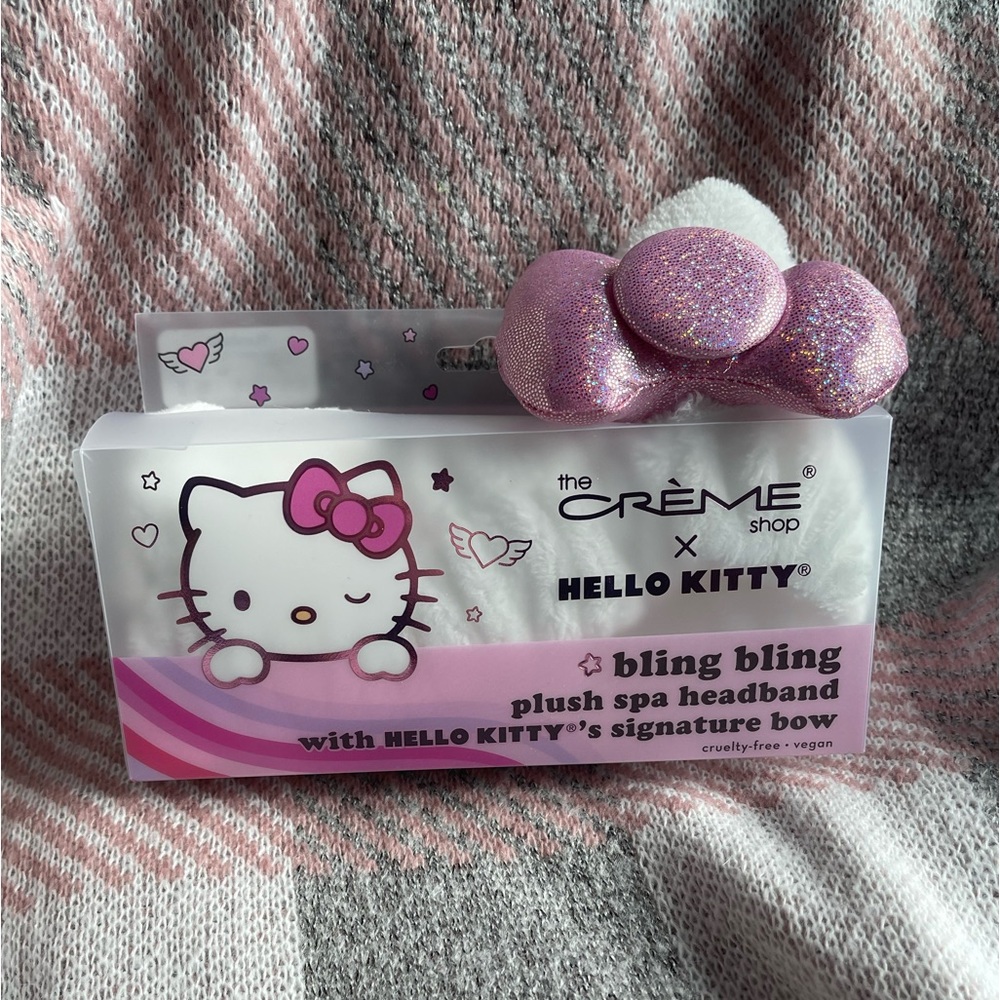 NWT Hello Kitty Bling Bling Spa Headband